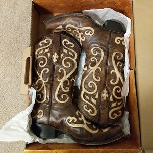 Tony Lama cowboy boots size 8 1/2.